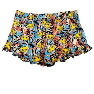 Disney Lion King Simba Sleep Shorts Plus Size 2X 18W-20W Blue Pink Rayon